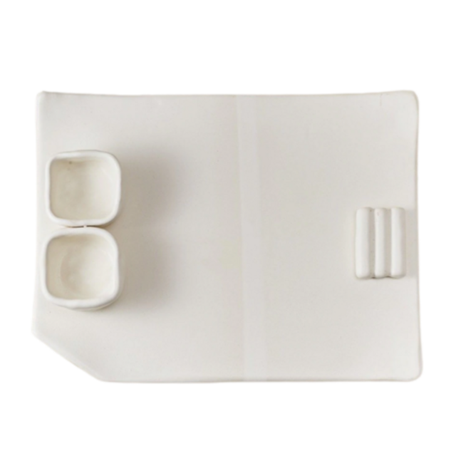 Style Union Home Benny Sushi Plate Blanc