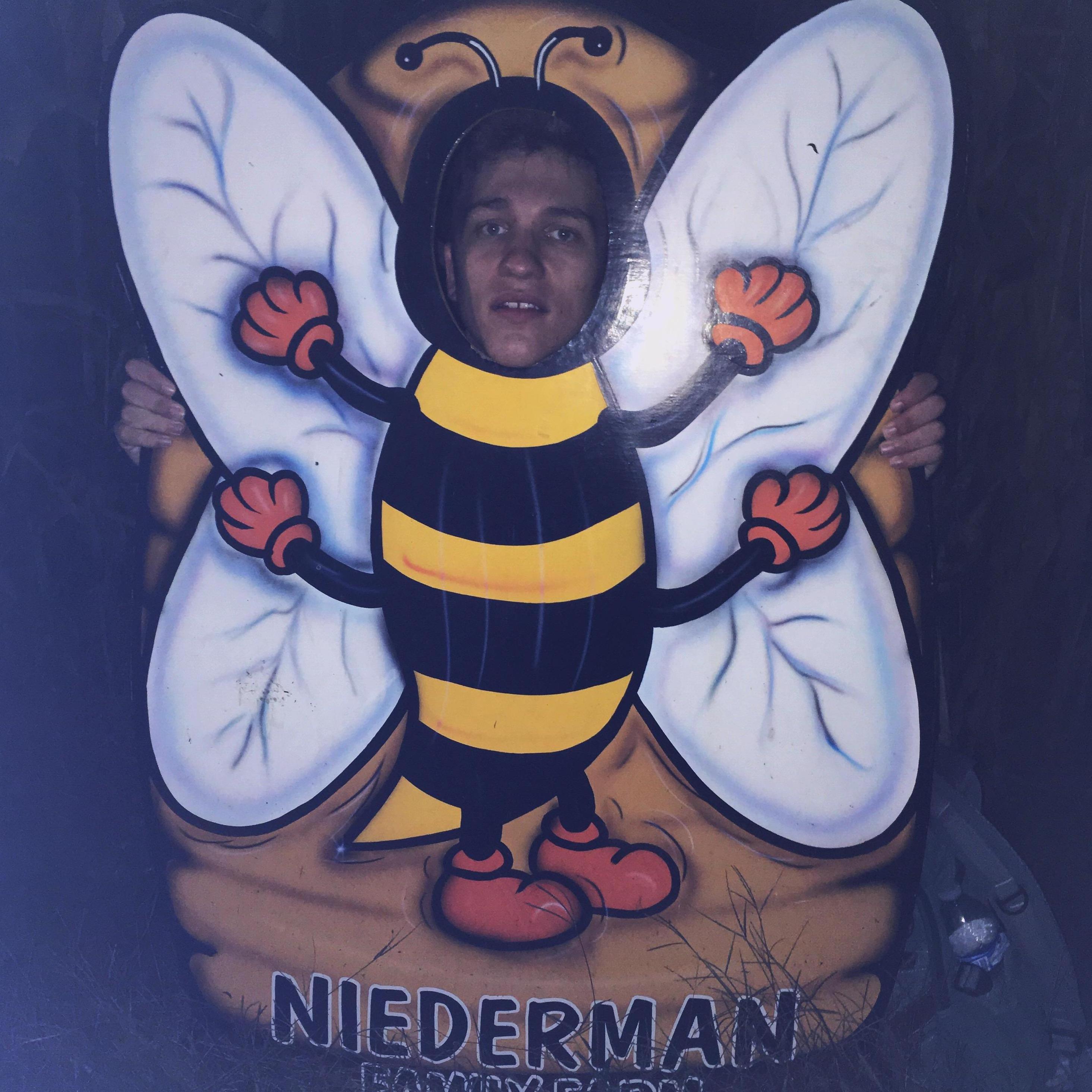 Jeremy beeing a dummy, Fall 2017
