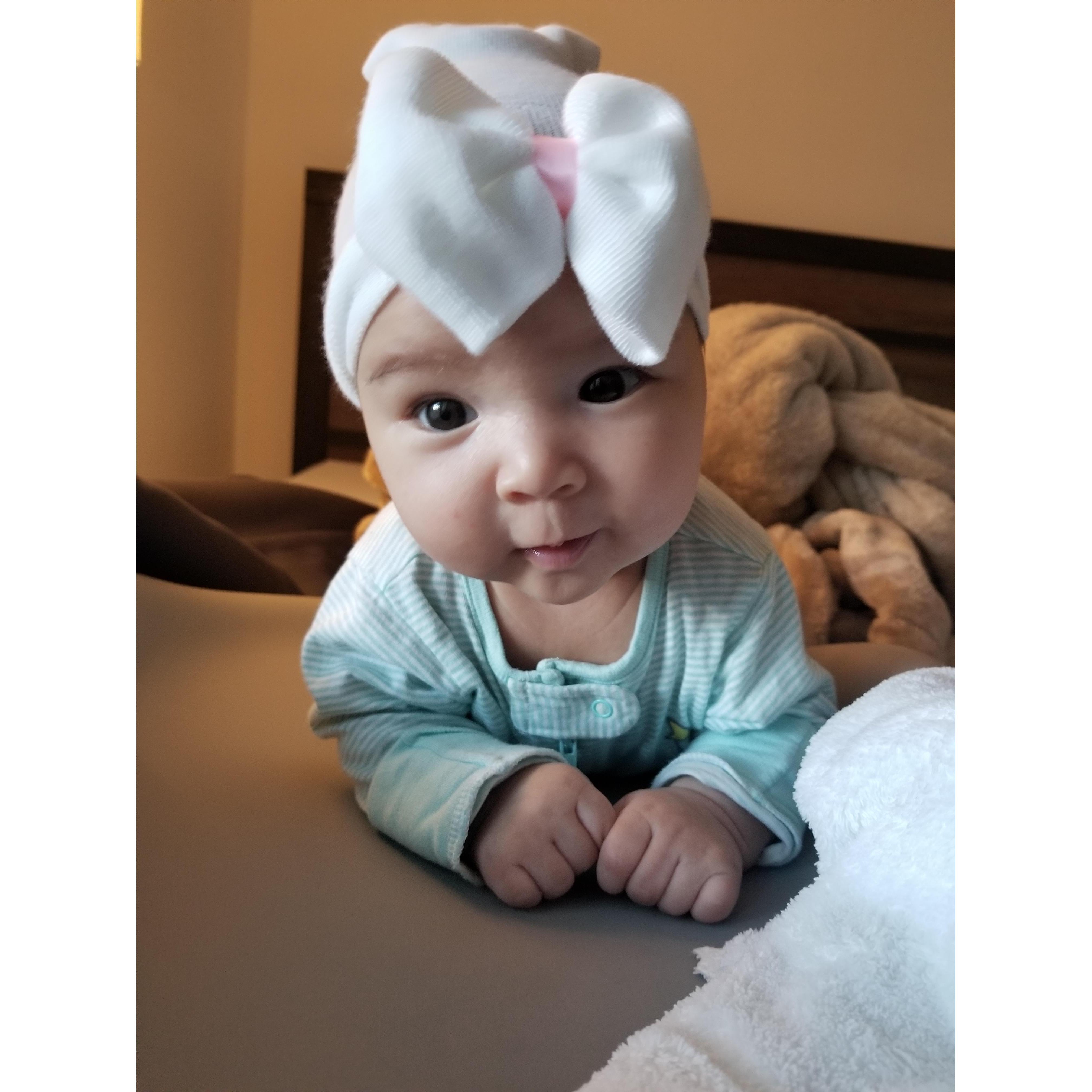 Tummy time!