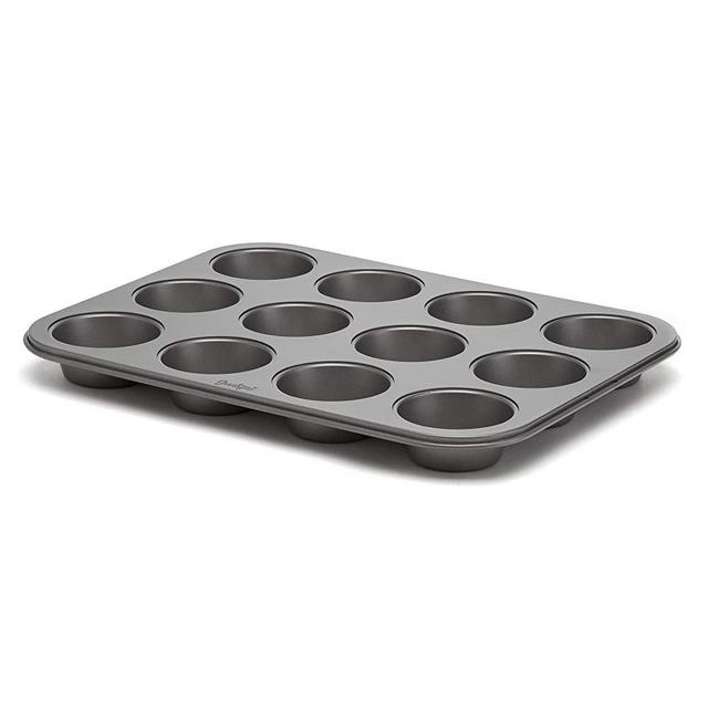 Goodful Non-Stick Quick Release Muffin Cupcake Pan, 12 Cup