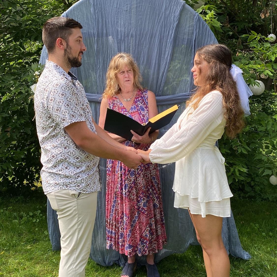 A perfect intimate wedding ceremony! 06/30/2024