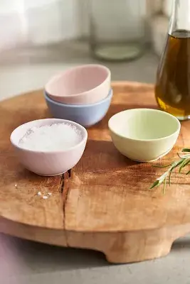 Ceramic Pinch Bowls, Set of 4