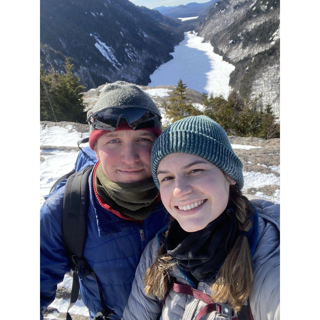 A winter hike to Indian Head