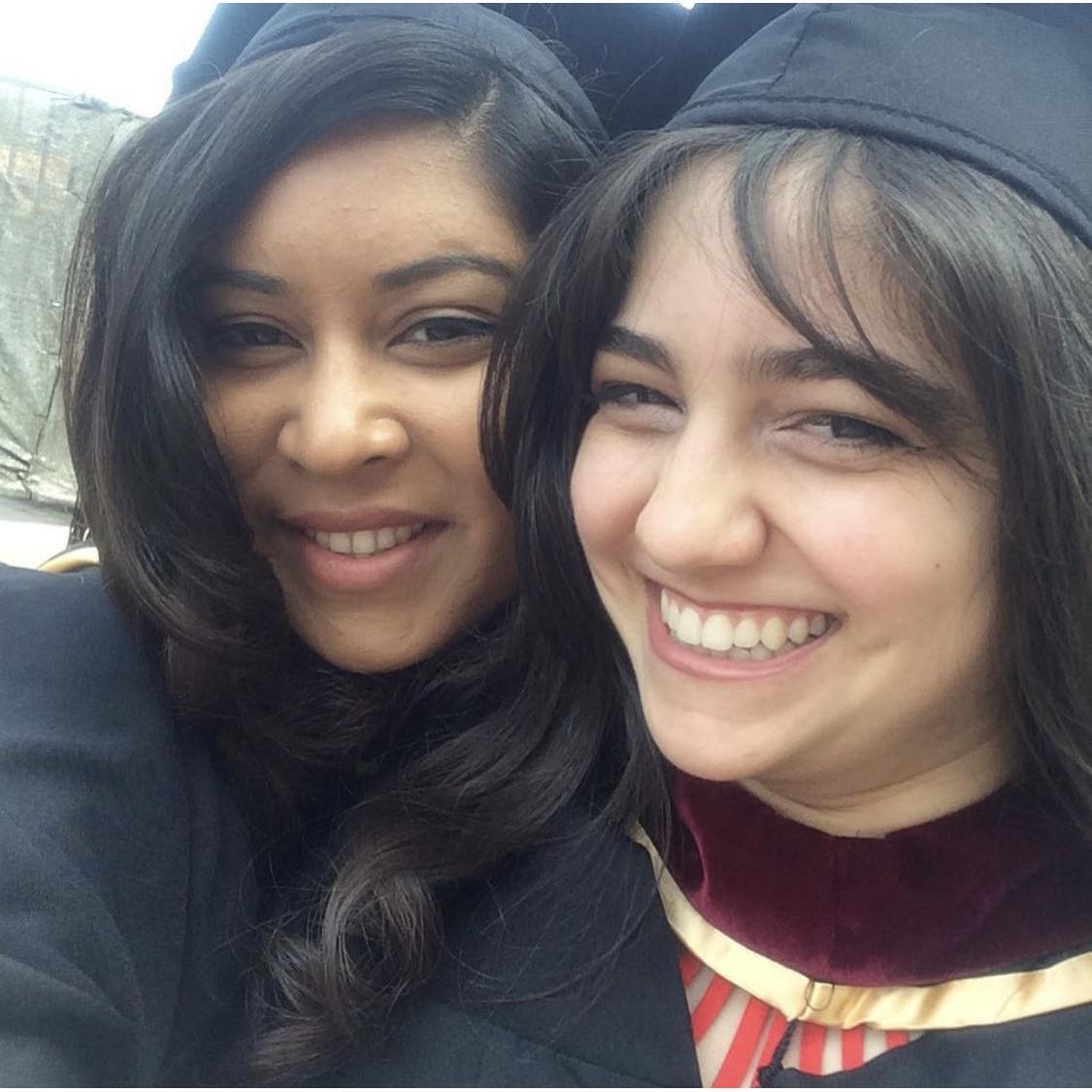 When Feemi got her Master's Degree in 2016