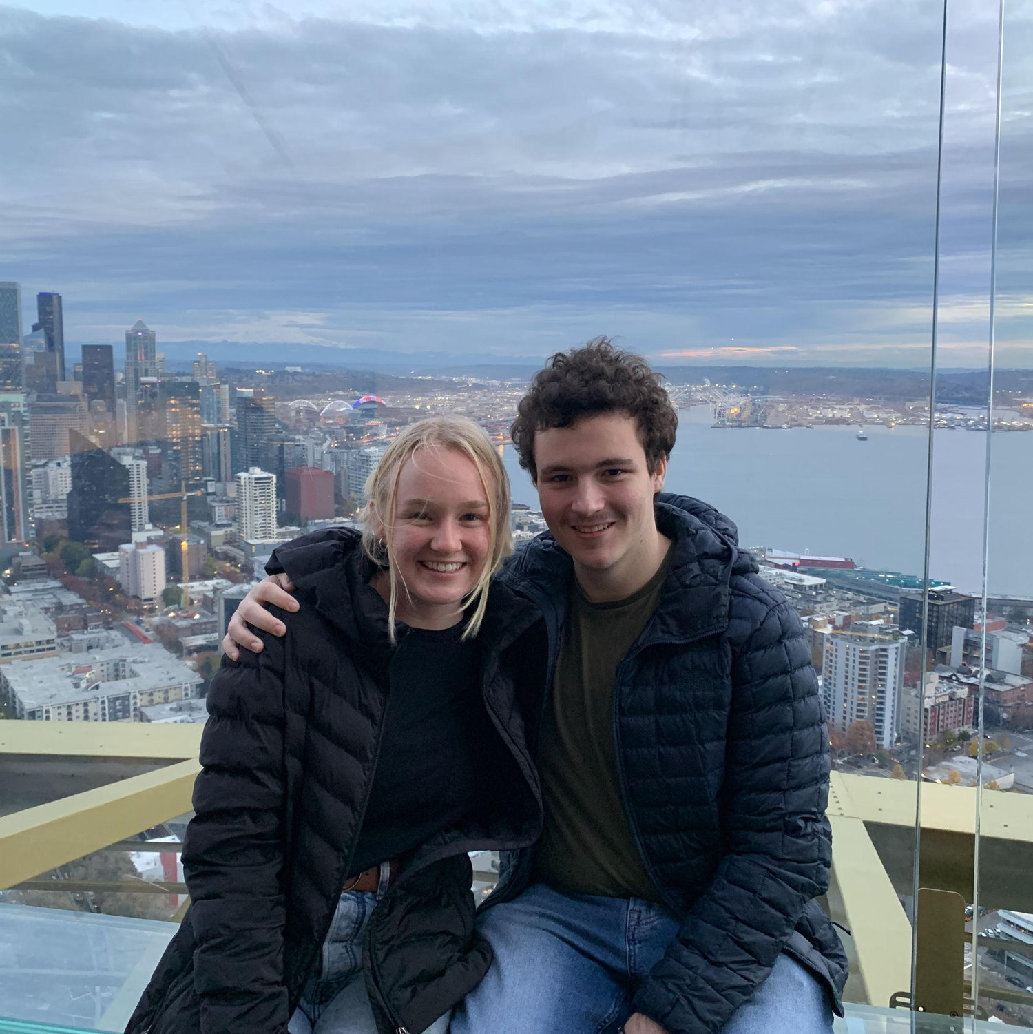 Elli's first visit to Seattle