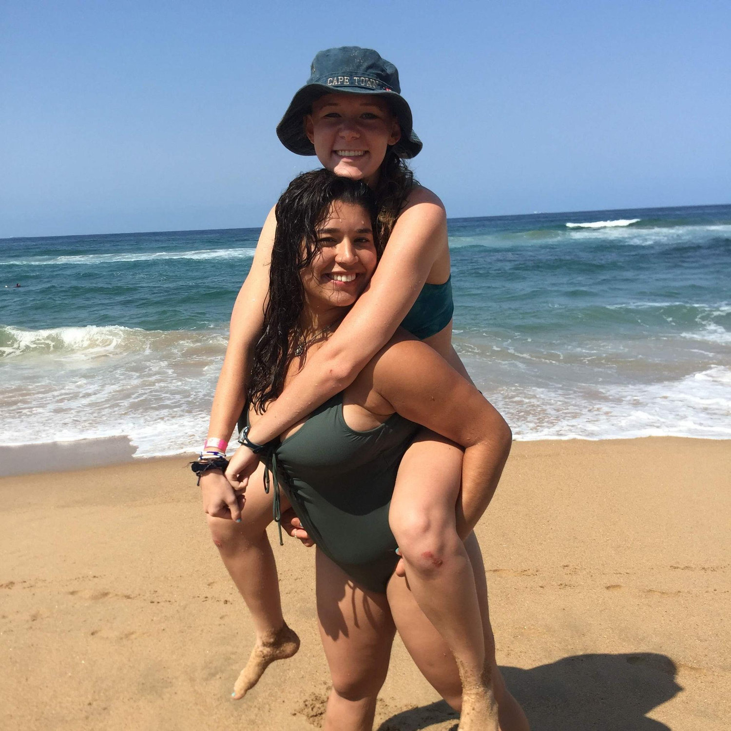 We enjoyed many trips to the ocean while we lived in South Africa