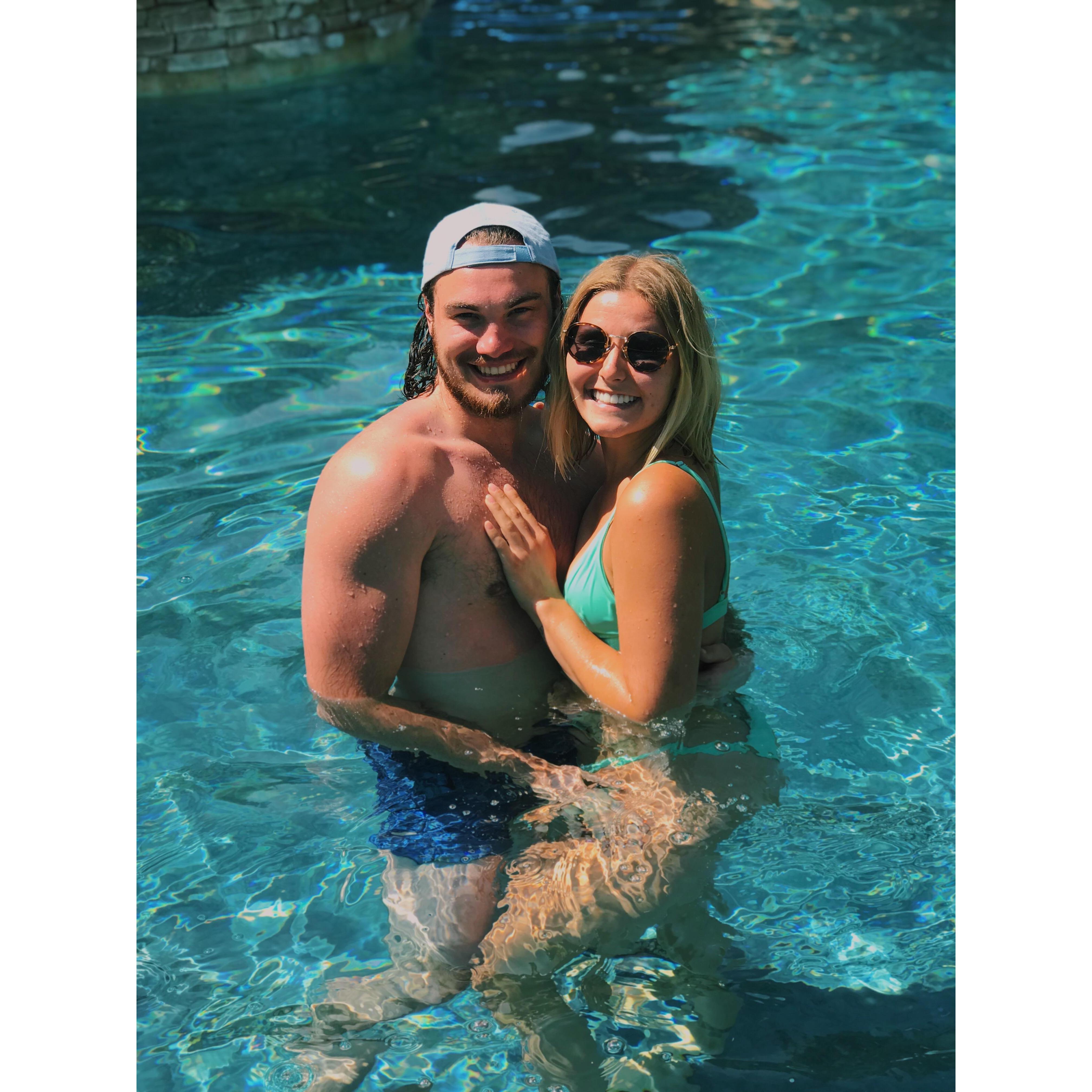 Jonah's second trip to experience the heat of a Californian summer