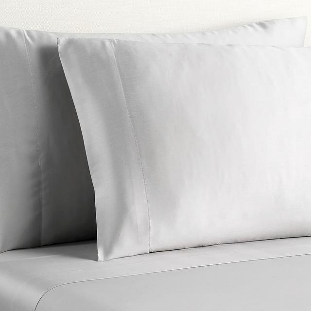 Tencel™ Extra Pillowcases, Set of 2, Standard, Gray Mist