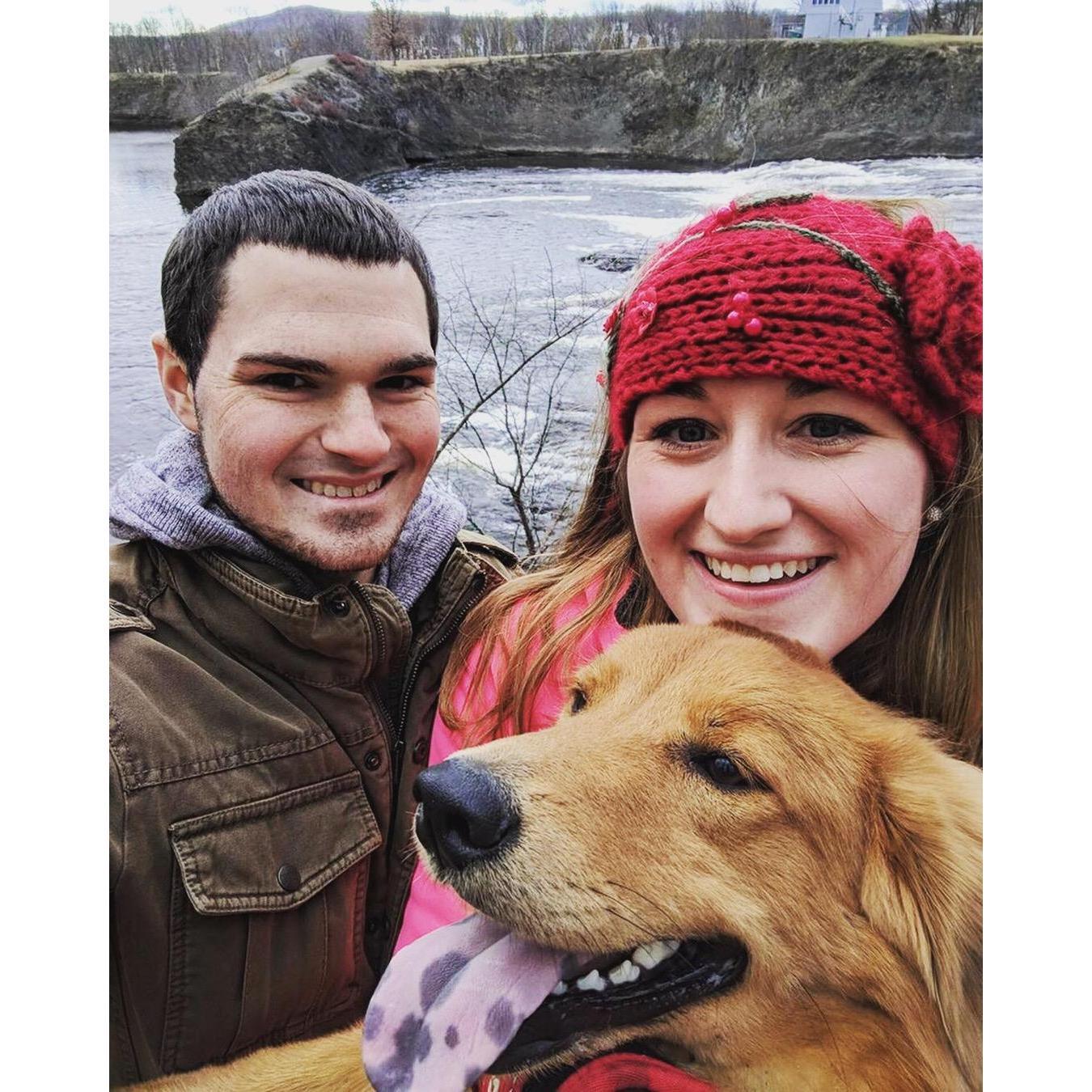 This was the day and place we started dating! #peeblesislandcohoes