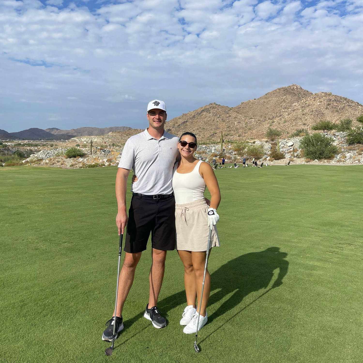 A fun golf day in the desert!