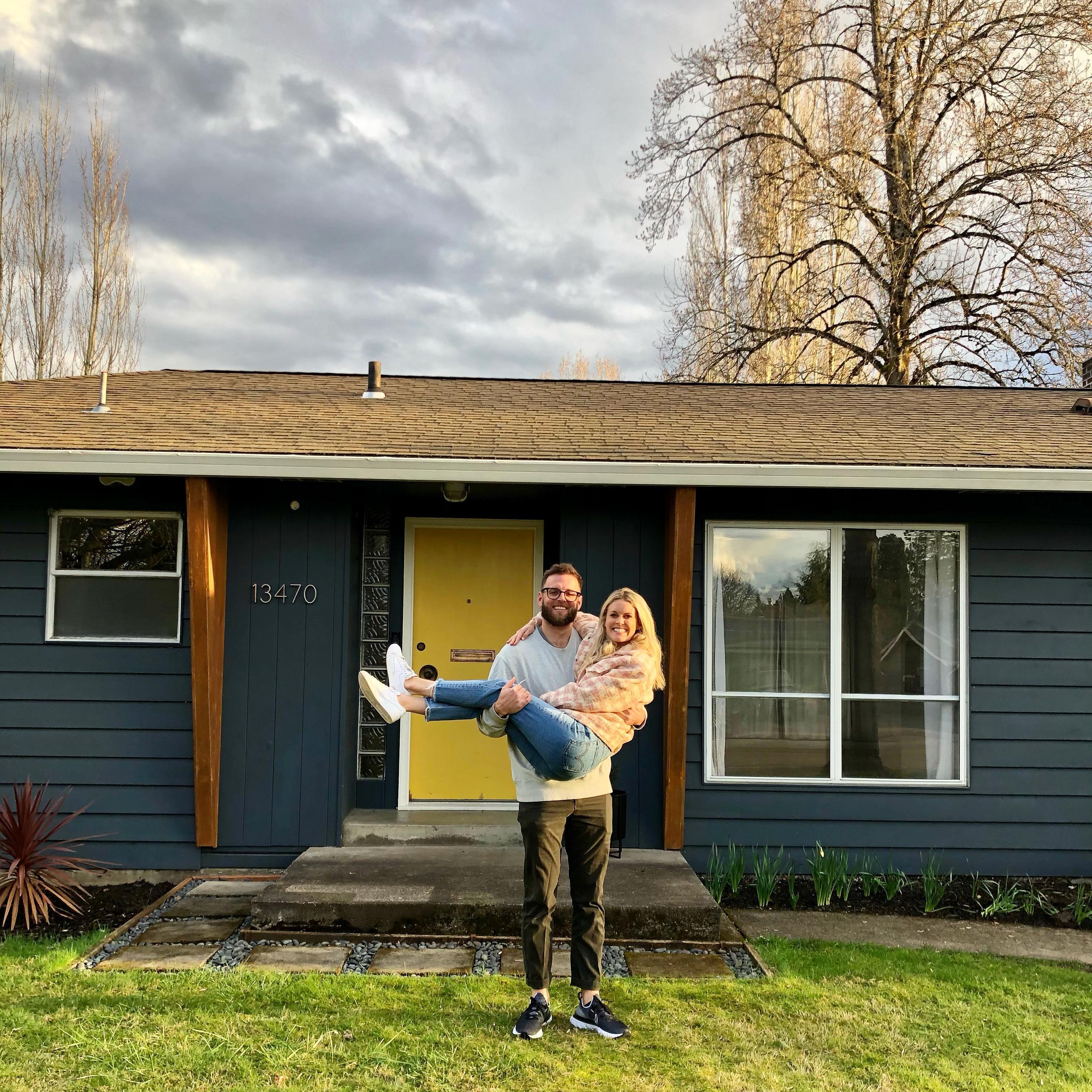 Our first house! Purchased February 2021