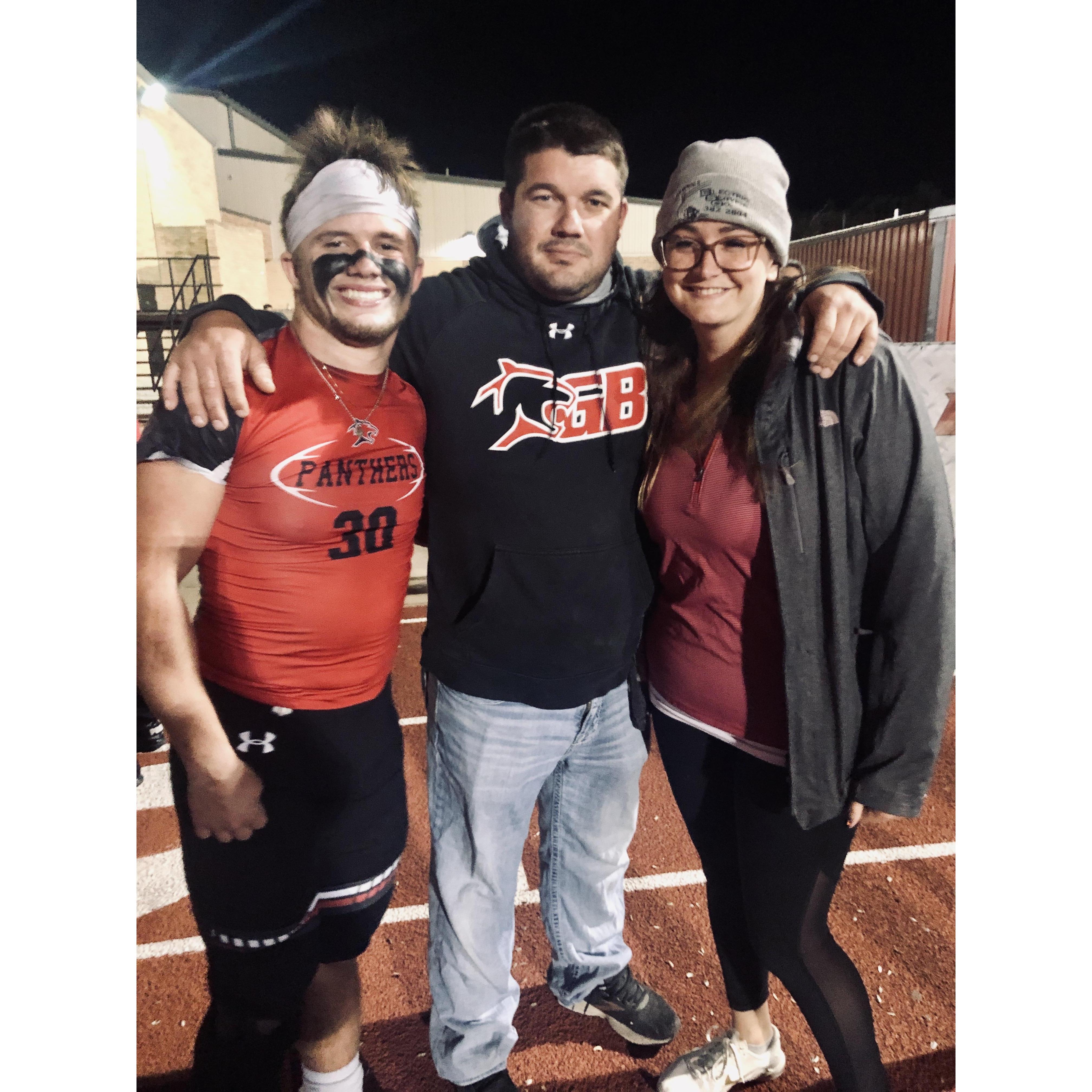 Gage's Senior Night