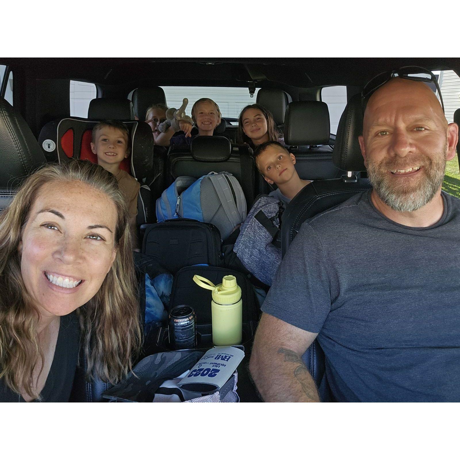 Our first road trip together to Alabama