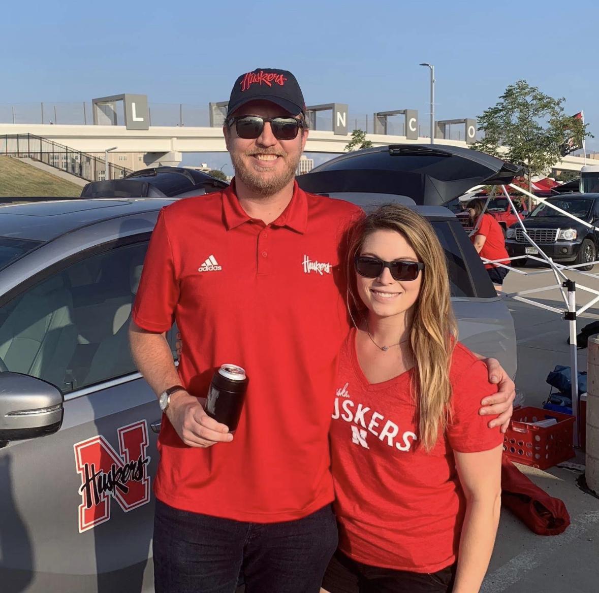 First Huskers game together
