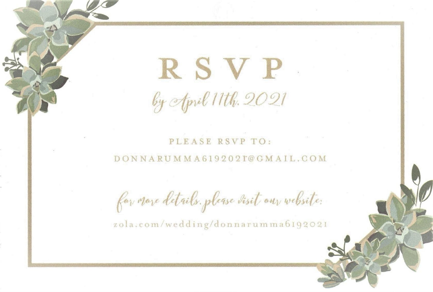 The Wedding Website of Michelle Leeder and Jack Donnarumma