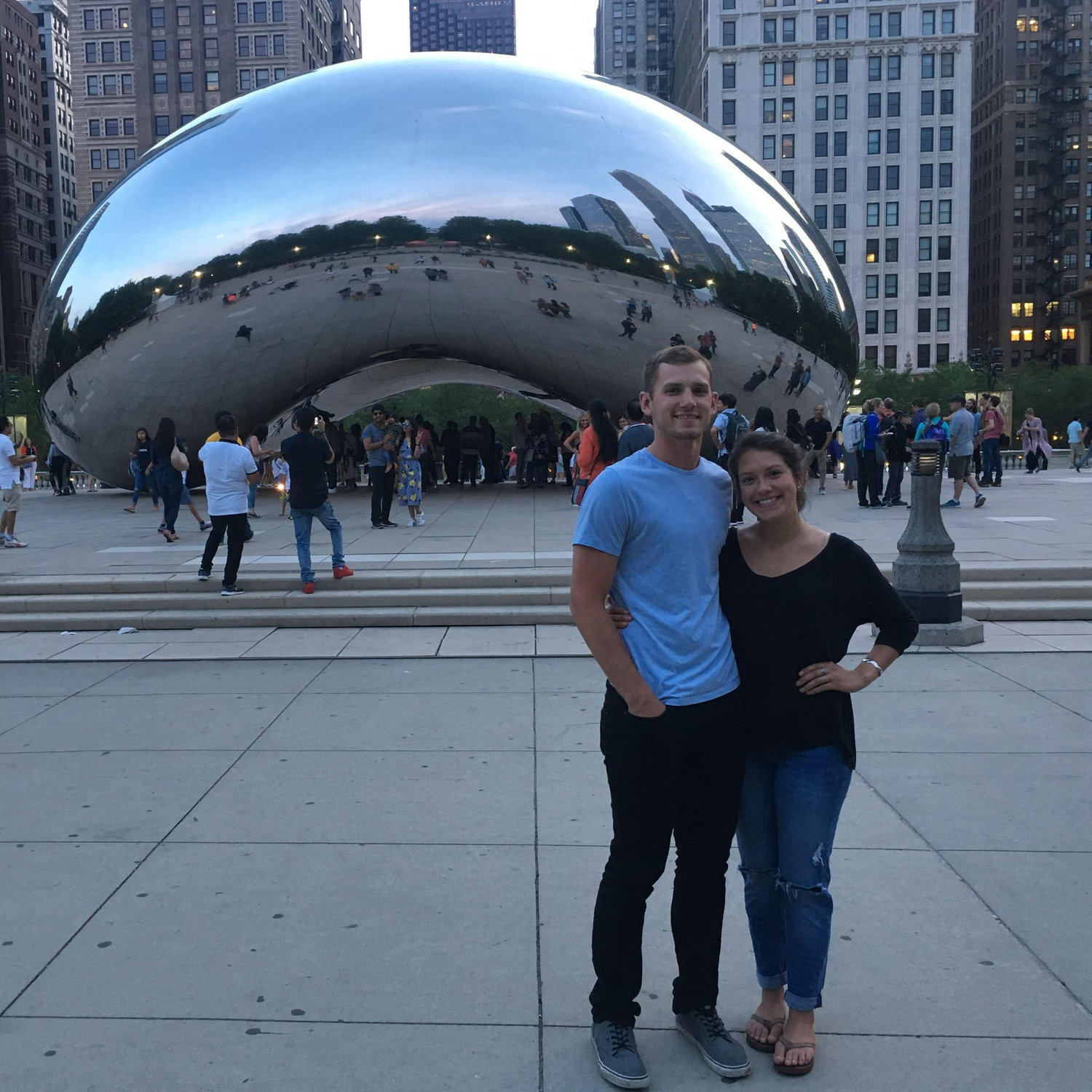 Anne's first time visiting Nick in Chicago