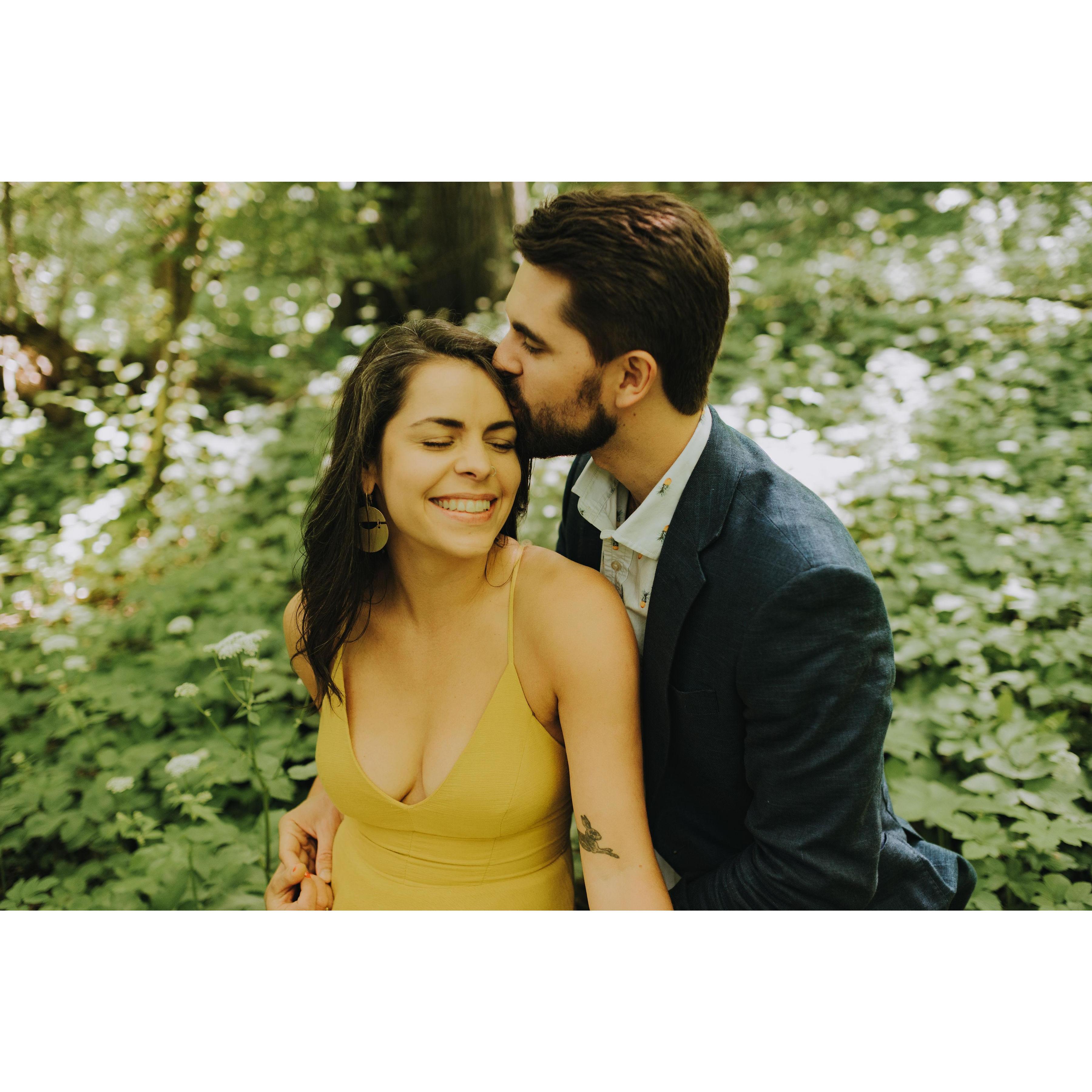 Engagement shoot w/ @hellocaitcarr. Prospect Park, Brooklyn.