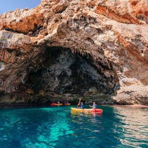 Sea Caves Kayaking in Mallorca