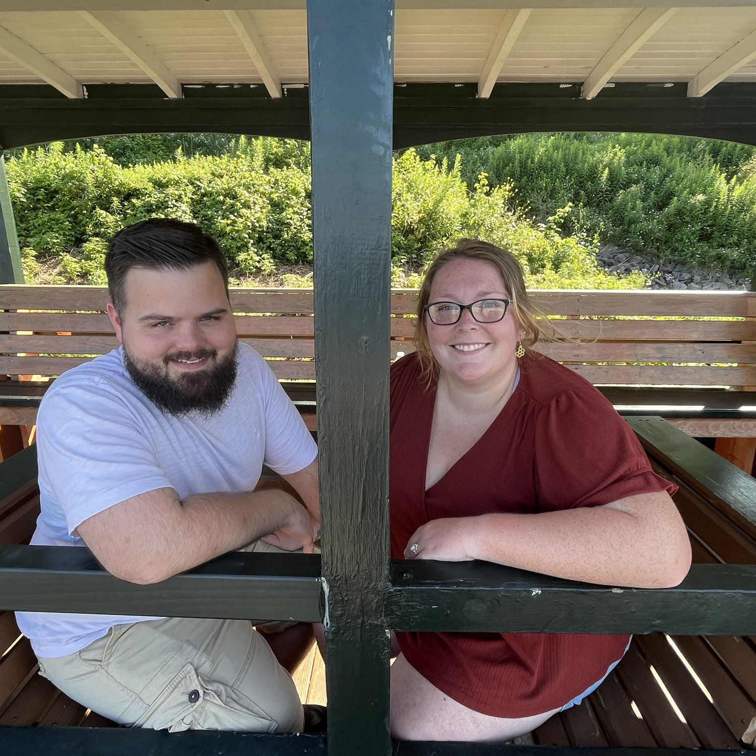 Train ride in Portland!