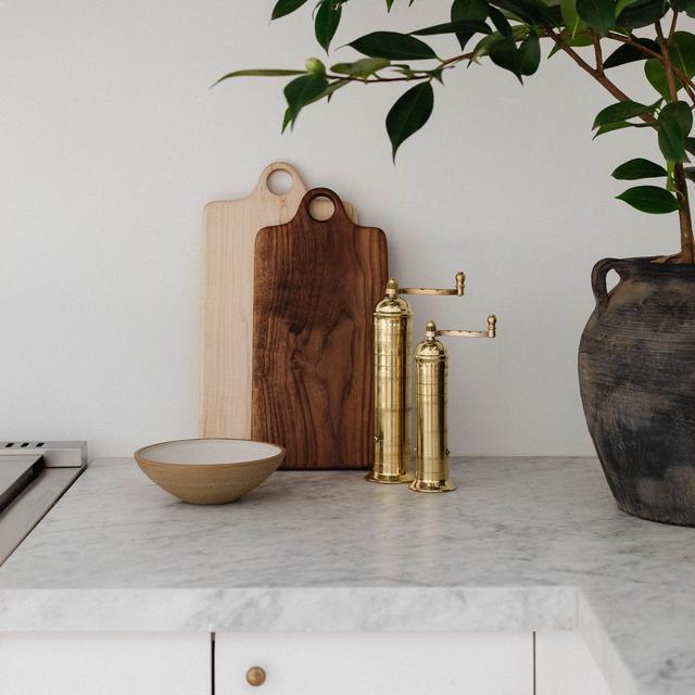 Atlas Brass Mill Pepper Shaker
