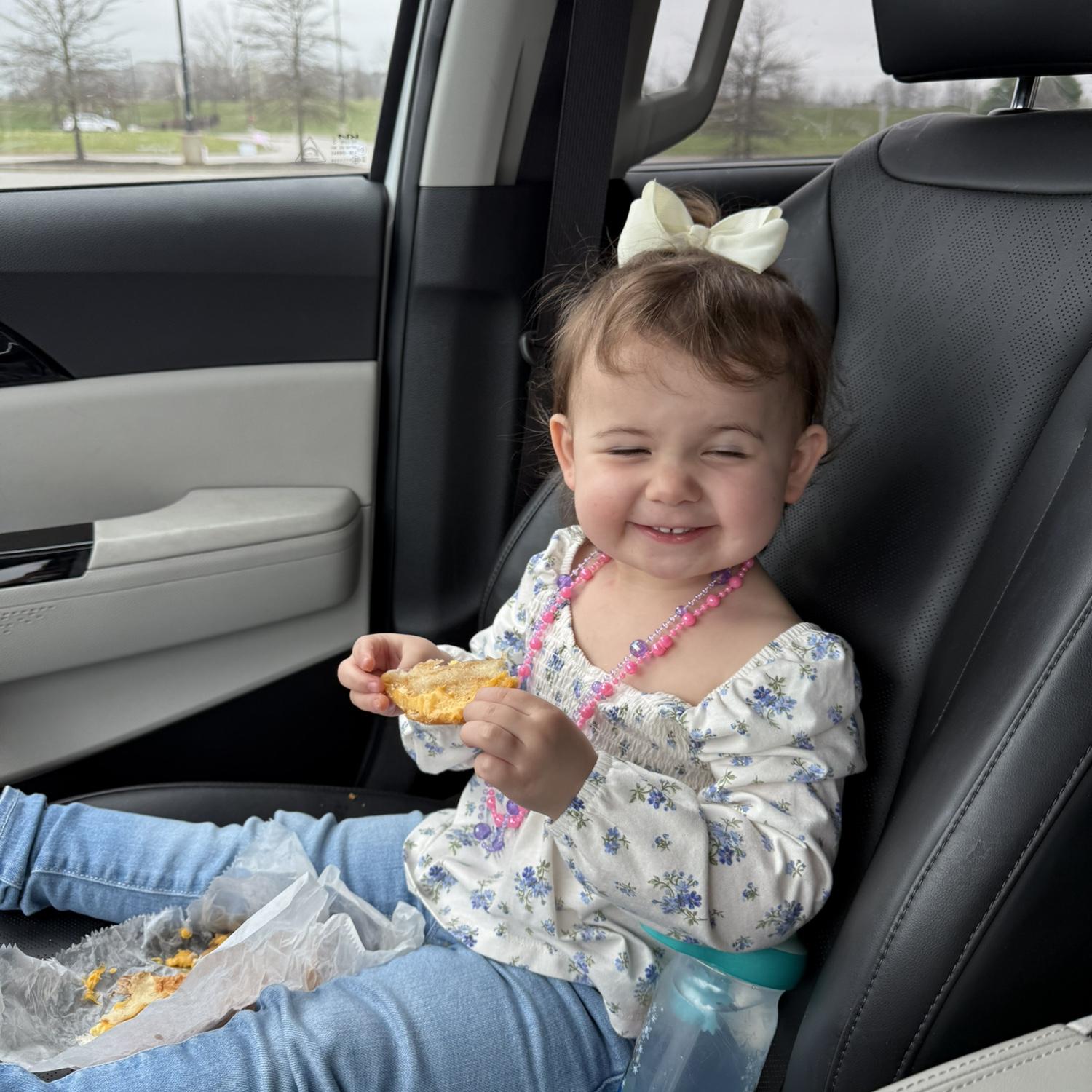 Such a big girl now 🥺