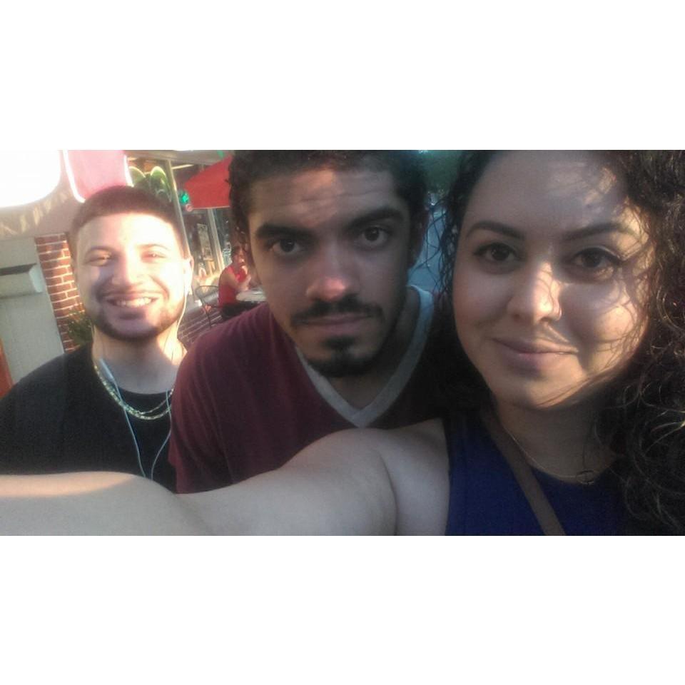 Our First Trip to NJ after Jaiden was born! =)
