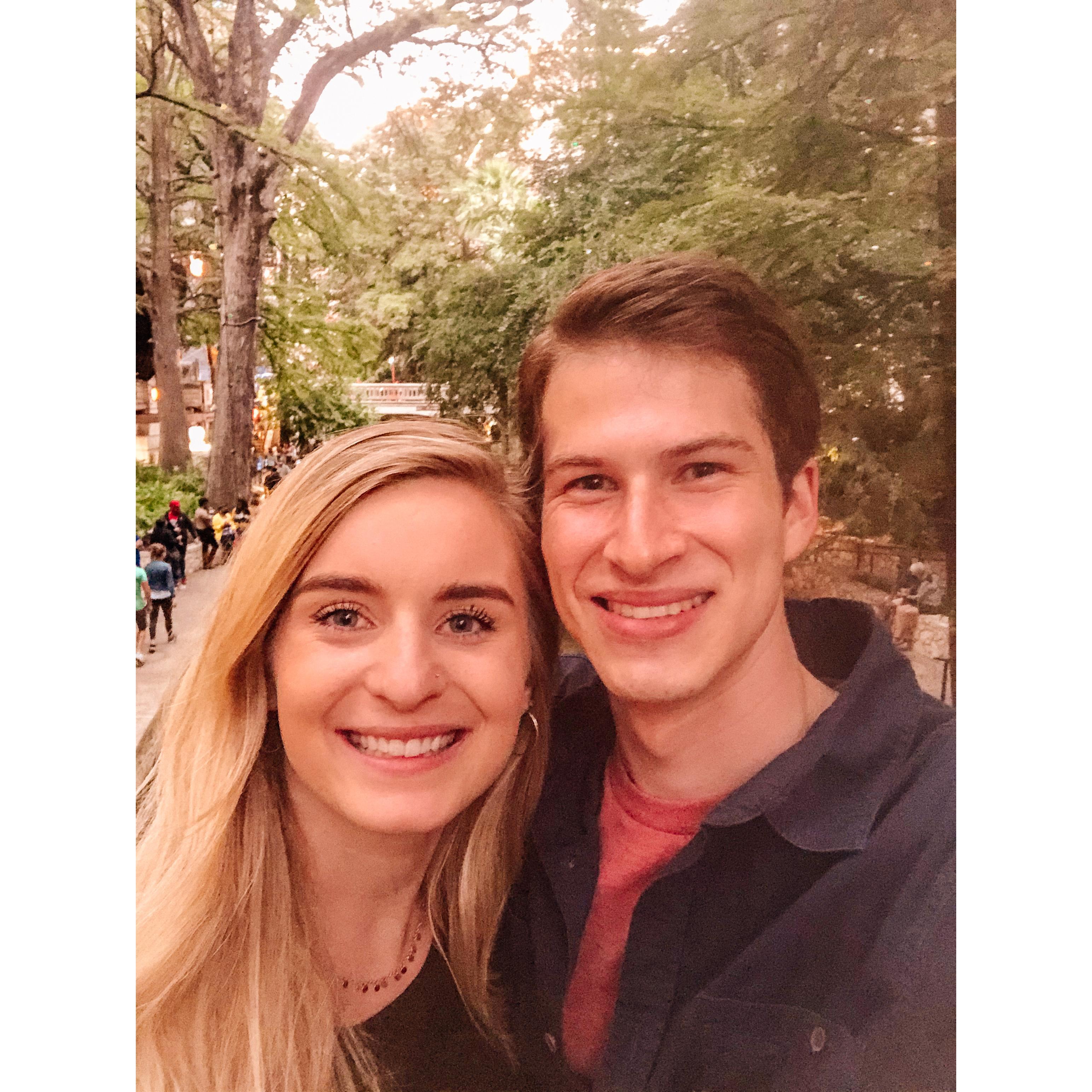 First date in San Antonio <3