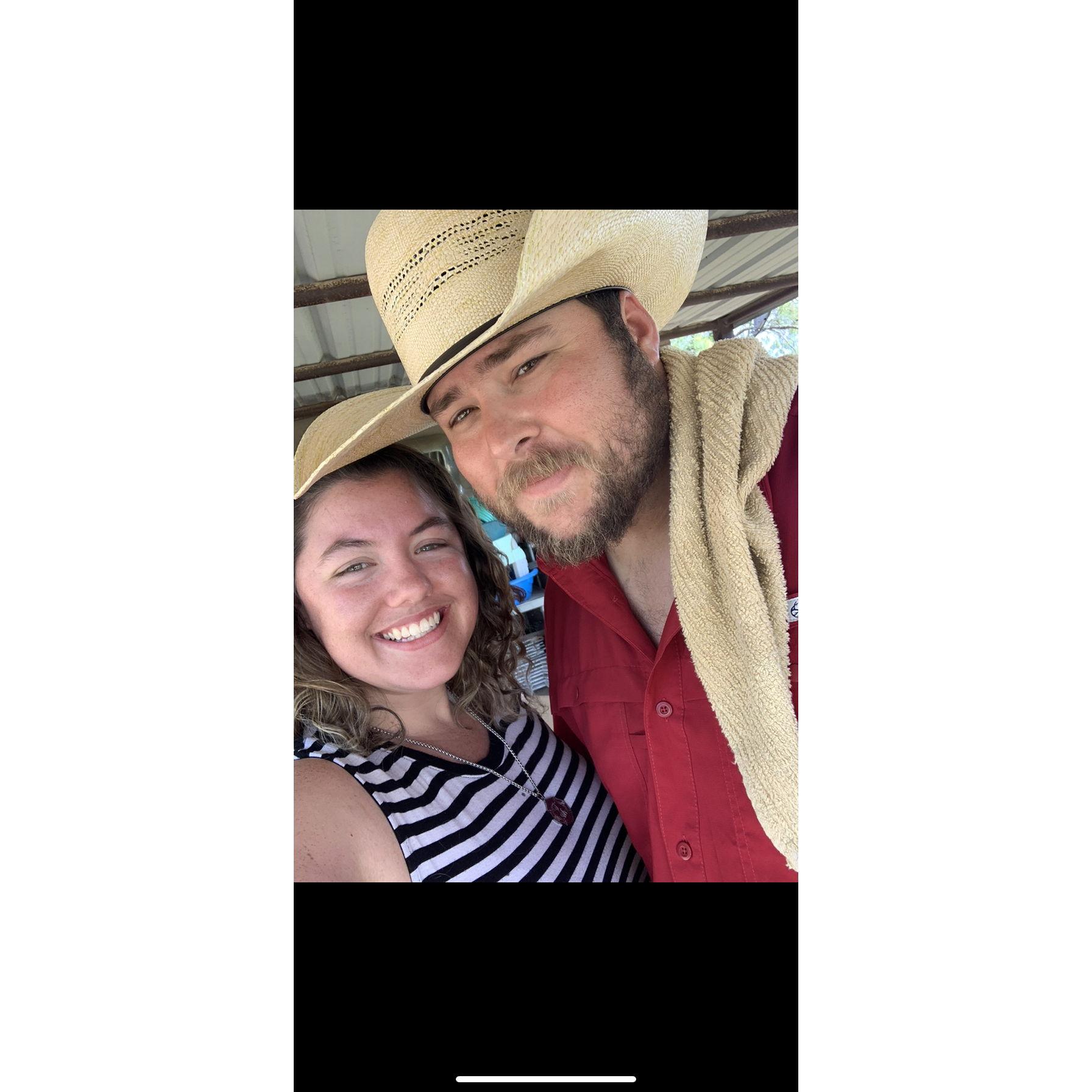 He loves this pic better!