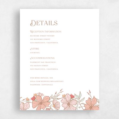 Pink Summer Wedding Enclosure - Leighton