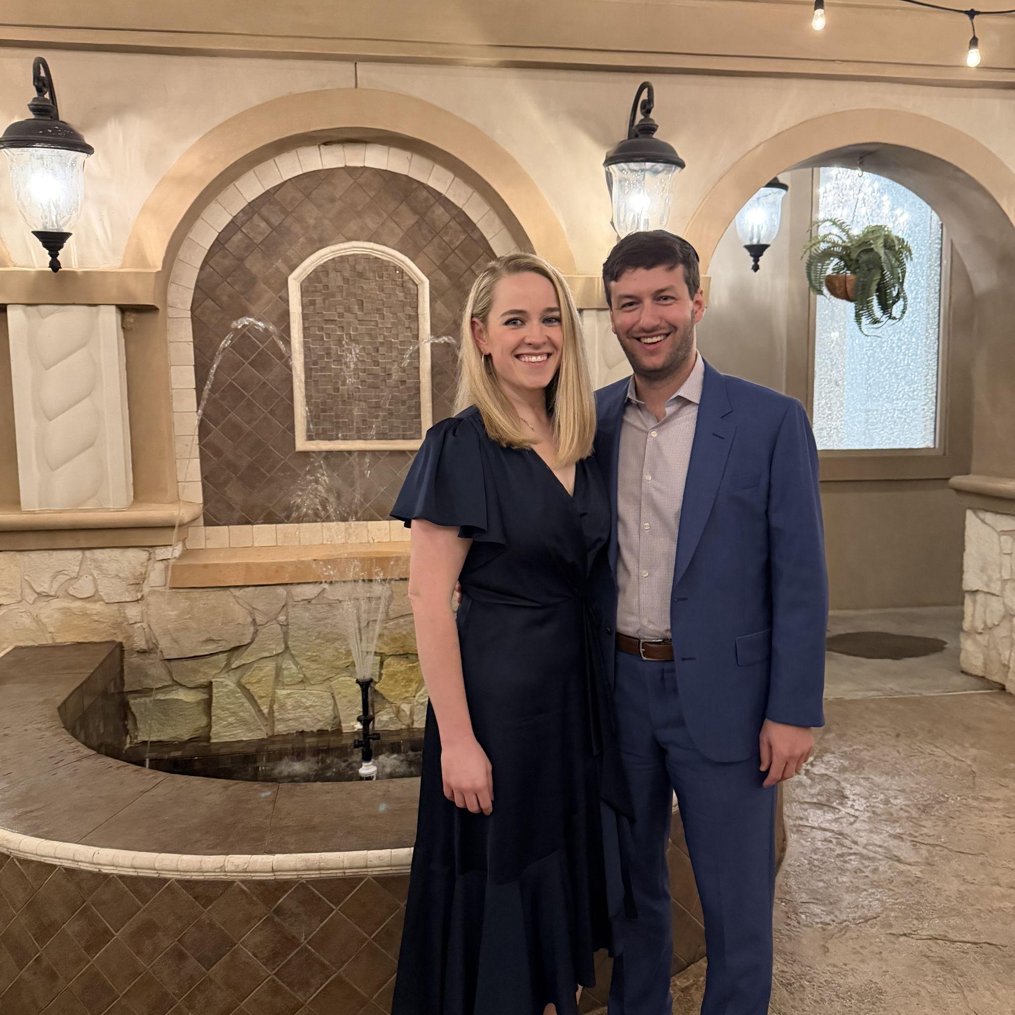 At a friend's wedding