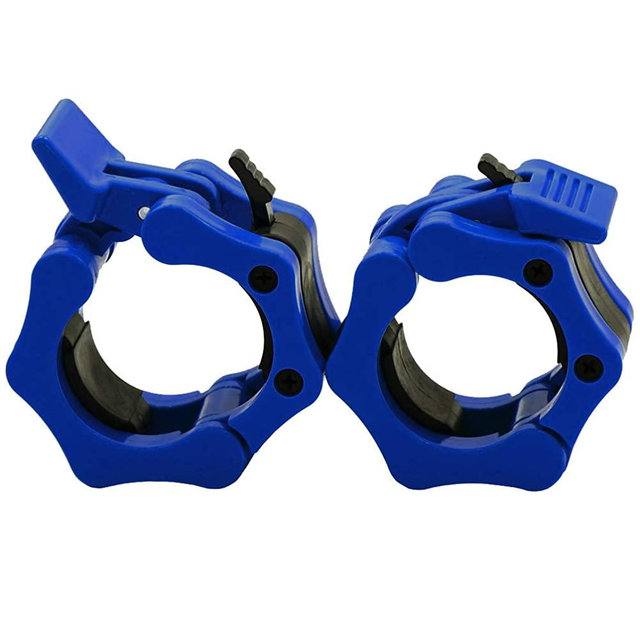 Greententljs Olympic Barbell Clamps 2 inch Quick Release Pair of Locking 2" Pro Olympic Weight Bar Plate Locks Collar Clips for Workout Weightlifting Fitness Training