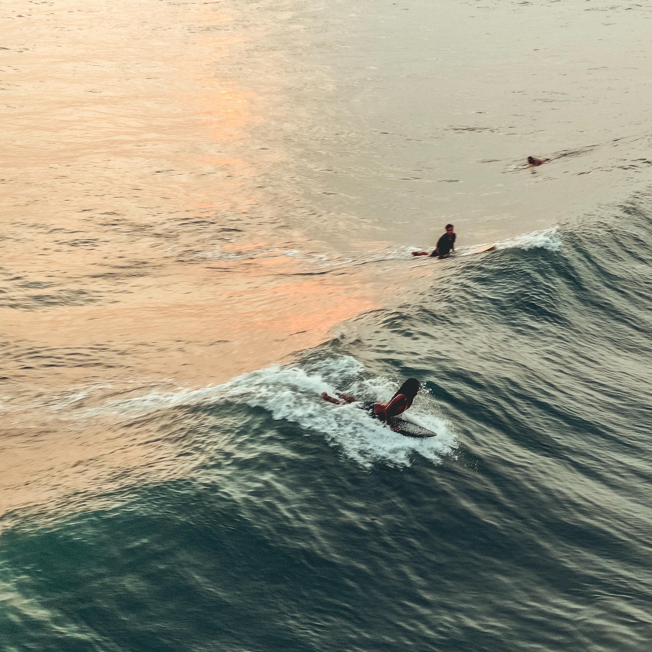 Surfing Lessons On Our Honeymoon