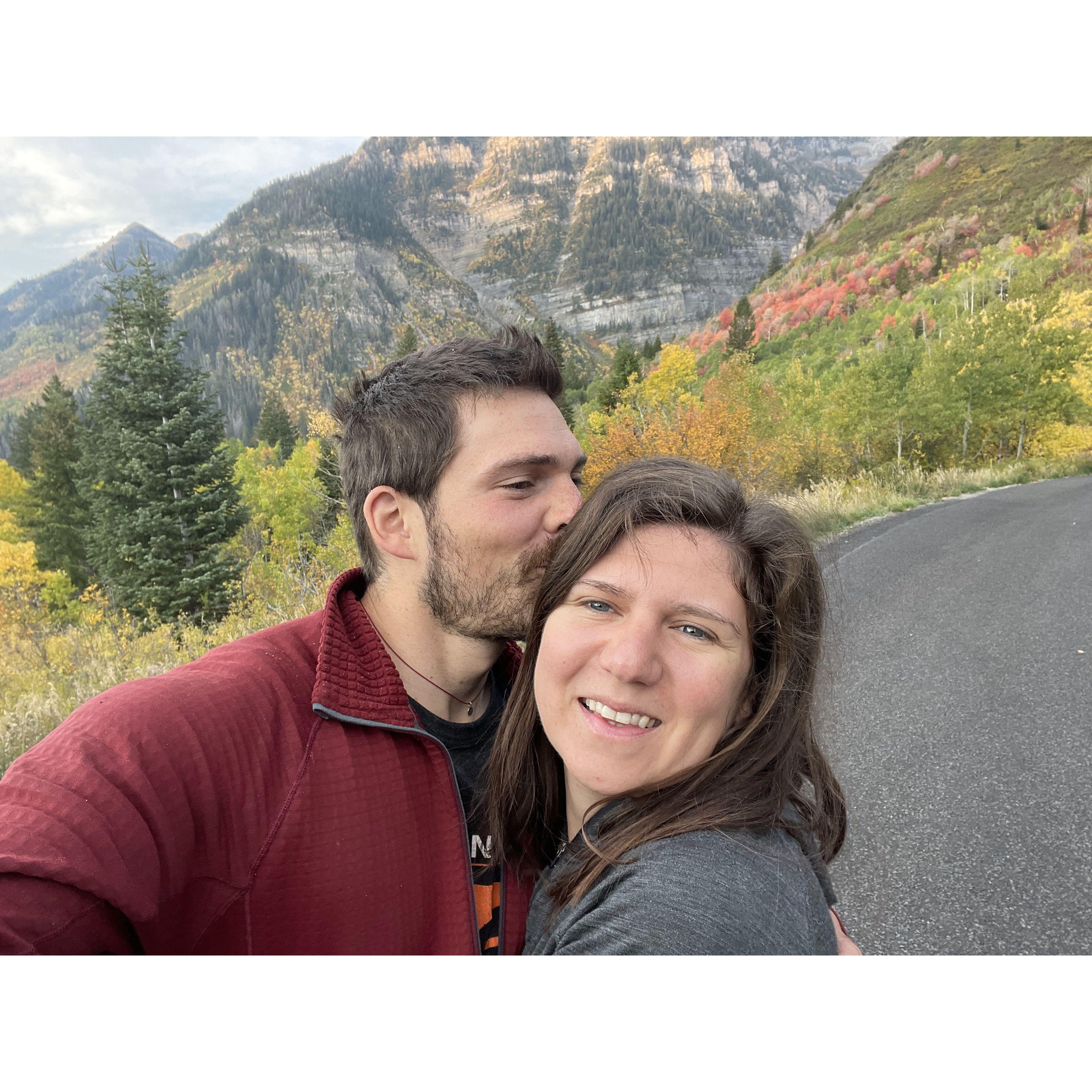 Road trip in Utah to see fall colors!