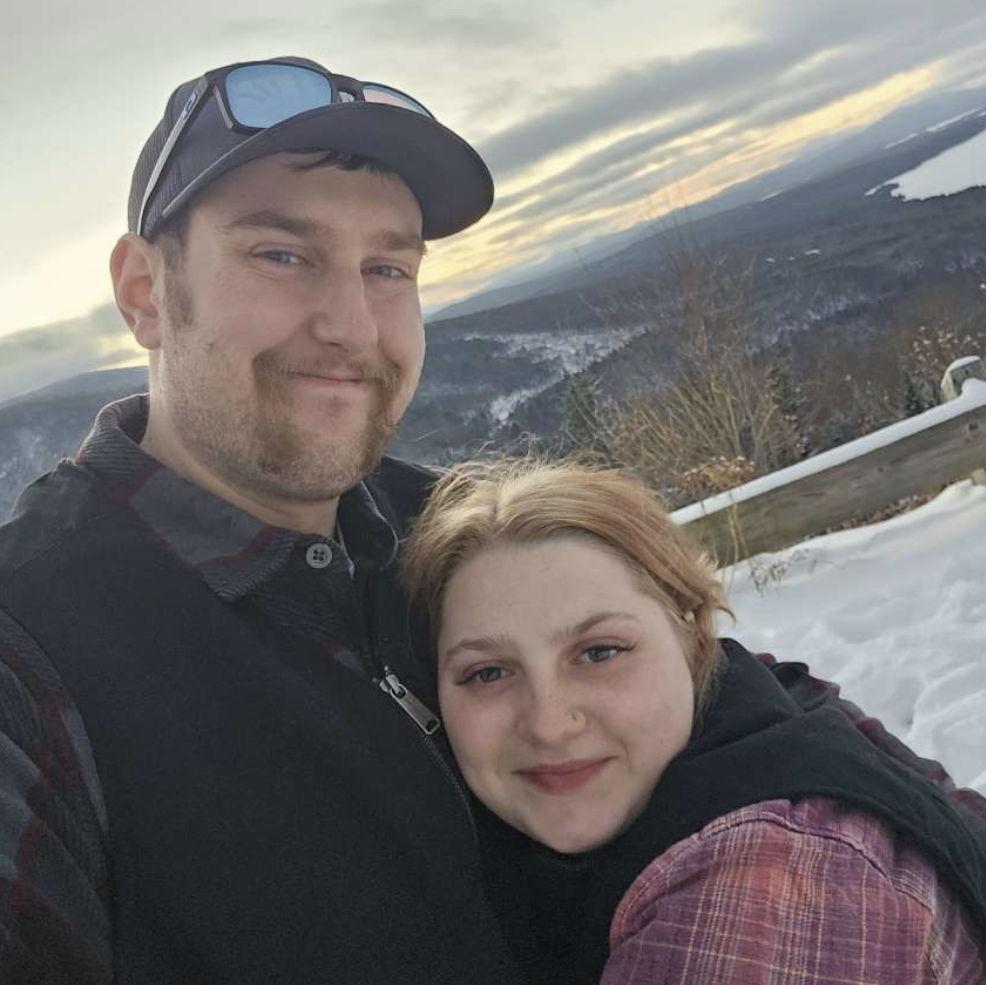 First trip to Rangely, ME 
(Same location he proposed)