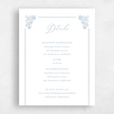 Floral Wedding Enclosure - Lilah