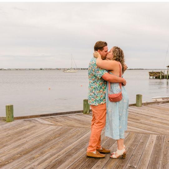 Right after Claire said "yes!"