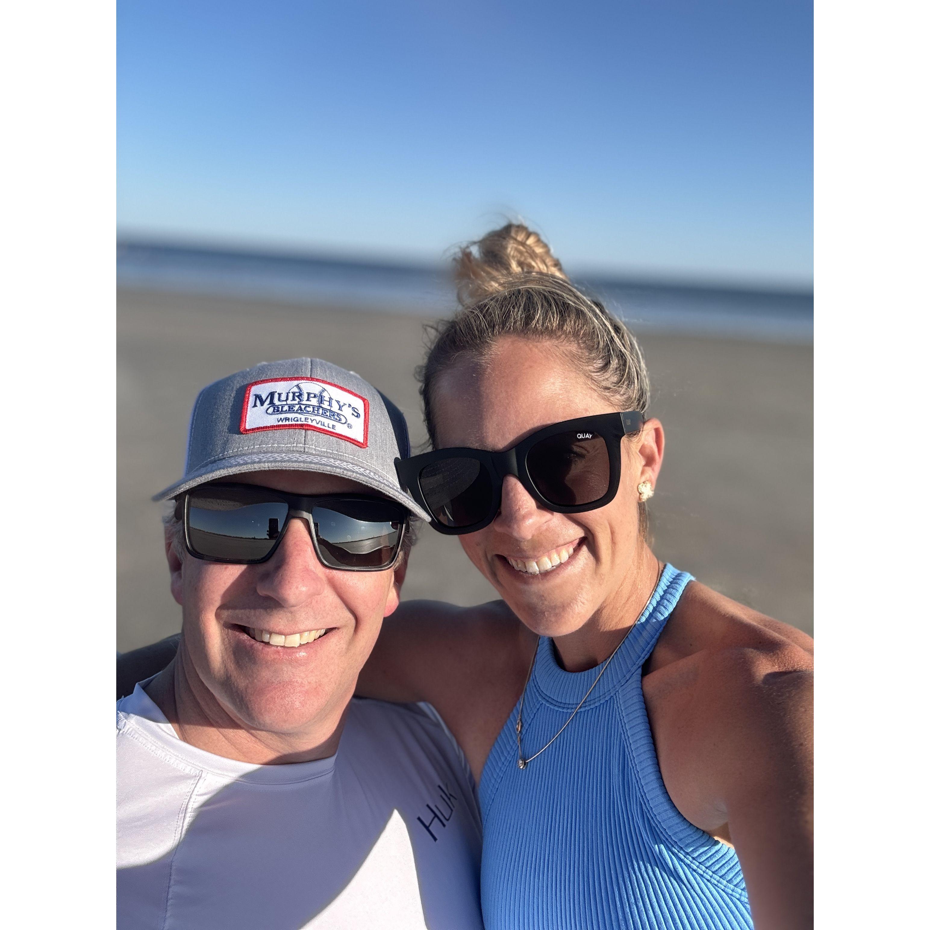 One of many Sullivan's beach days, we love that we live in an area surrounded by so many beautiful beaches!