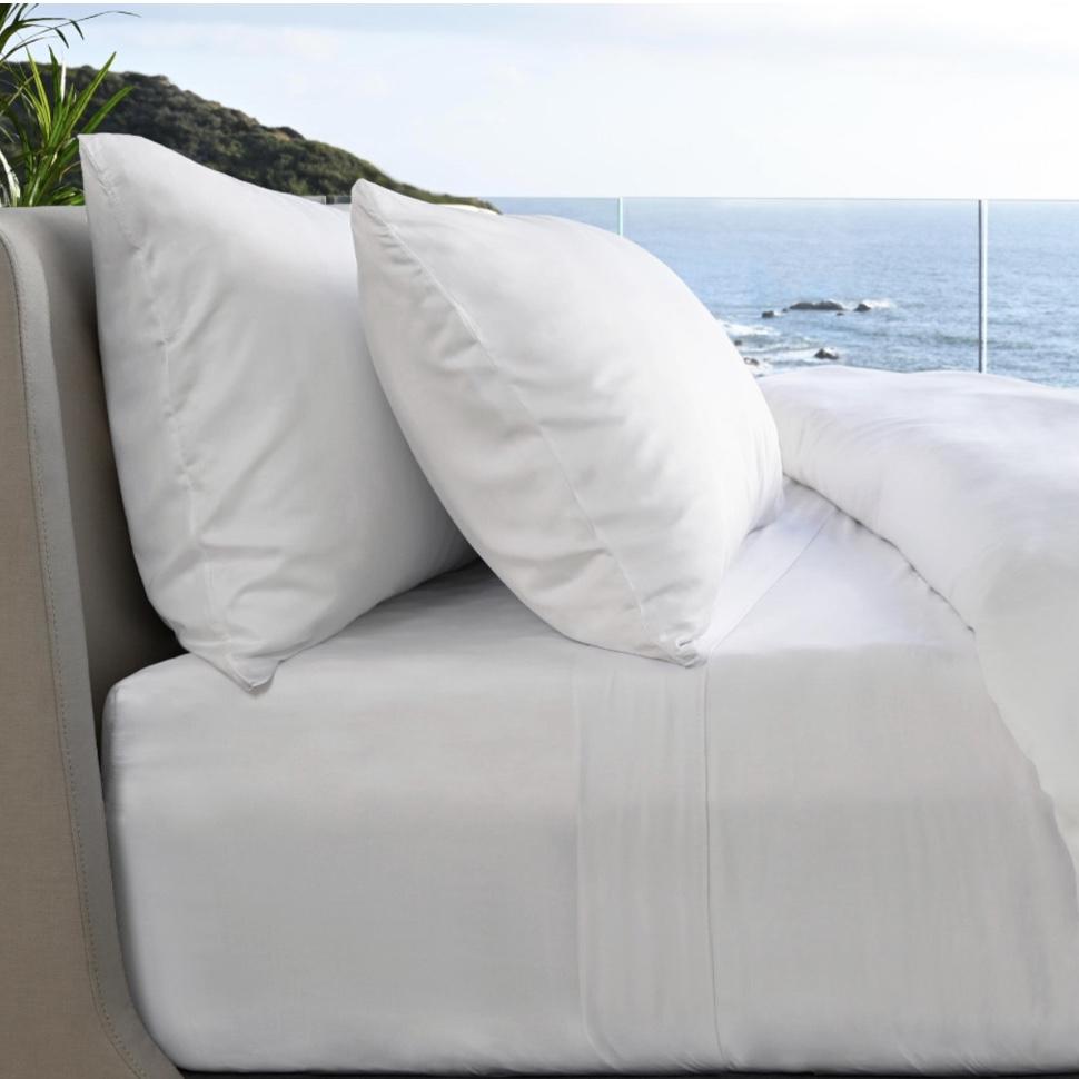 WHITE Resort Bamboo Bed Sheets