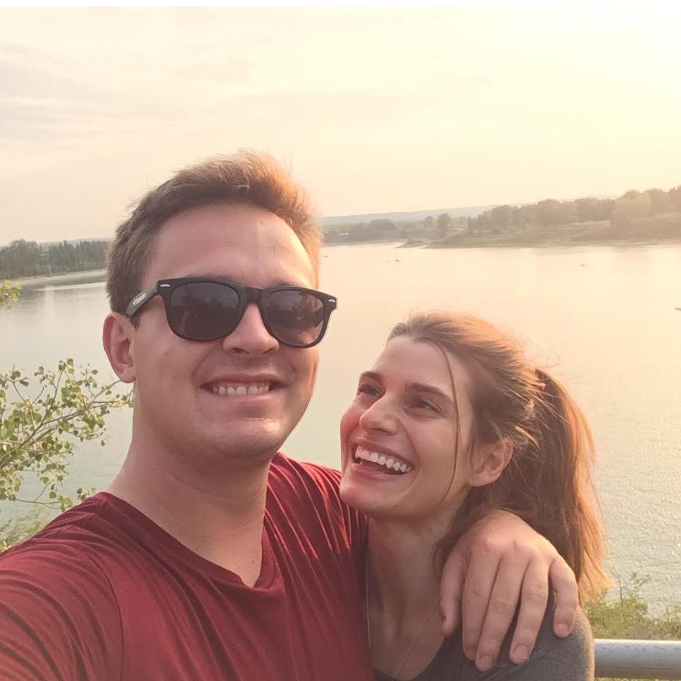 We love biking in the summer. We snapped this shot on one of our many rides around the reservoir