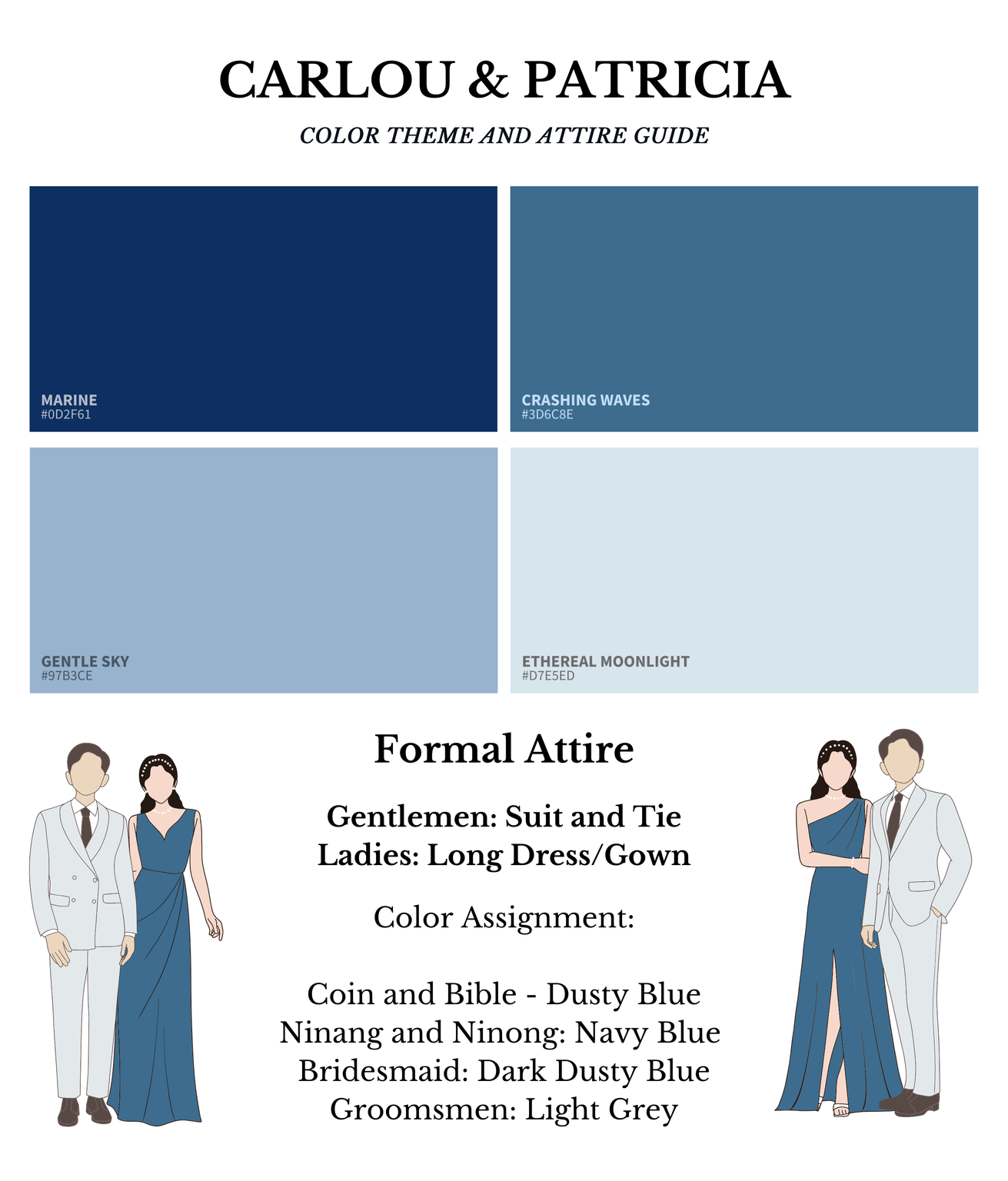 The Wedding Website of Carlou Manalansan and Patricia Adajar