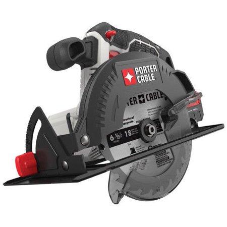 PORTER CABLE PCC660B 20V MAX Lithium-Ion 6-1/2-Inch Cordless Circular Saw (Bare Tool / Battery Sold Seperately)