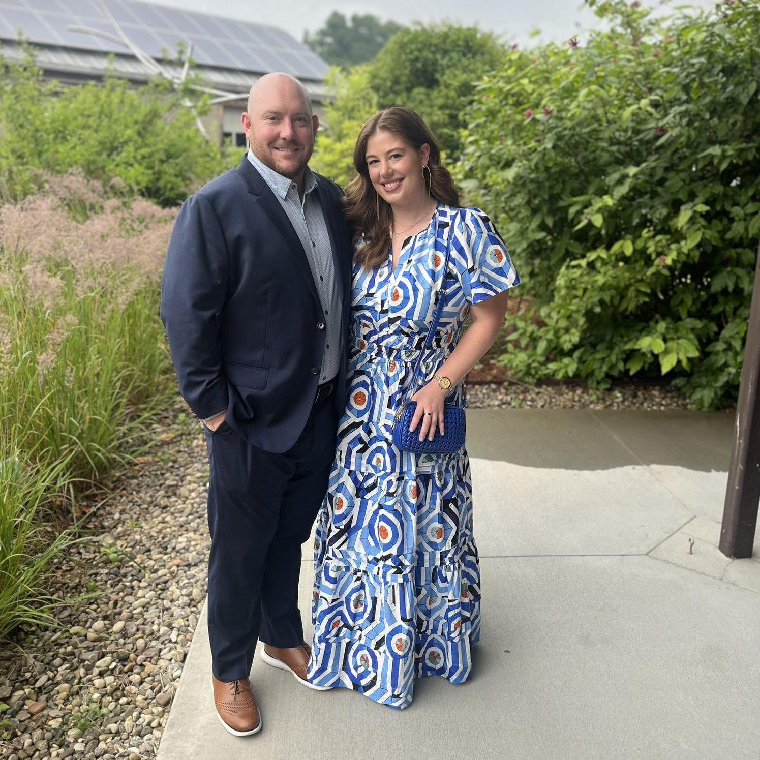 Celebrating our friends, Nora and Pierce, at their wedding!