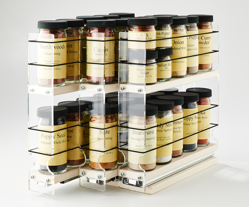 222x2x11 Spice Rack Drawer - Cream