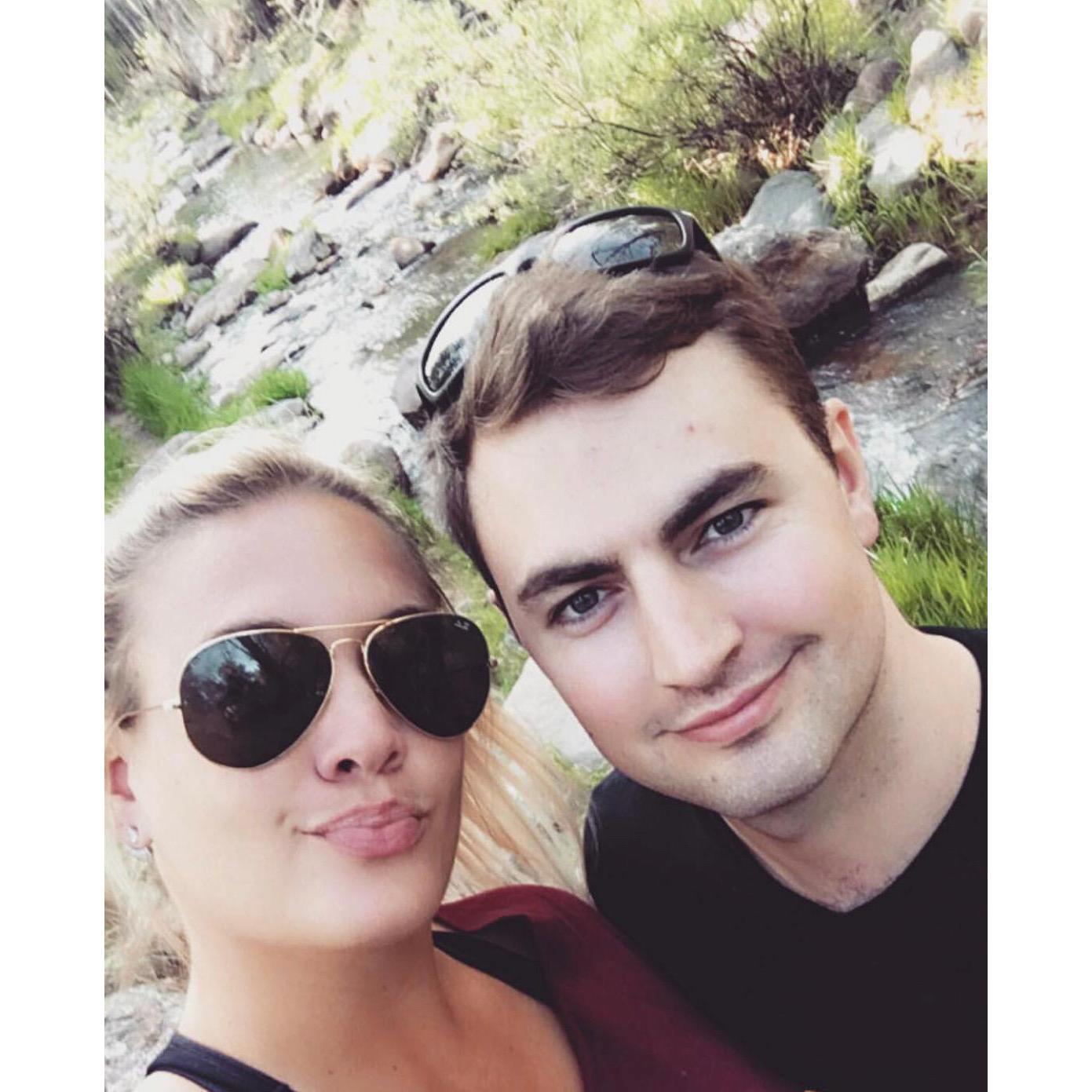 April 2017 - Hiking in Payson, Arizona where Jesse planned my perfect 29th birthday getaway!