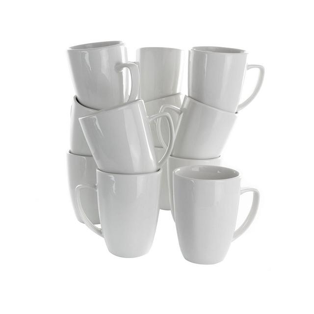 Elama Riley Mug Set of 12 Pieces