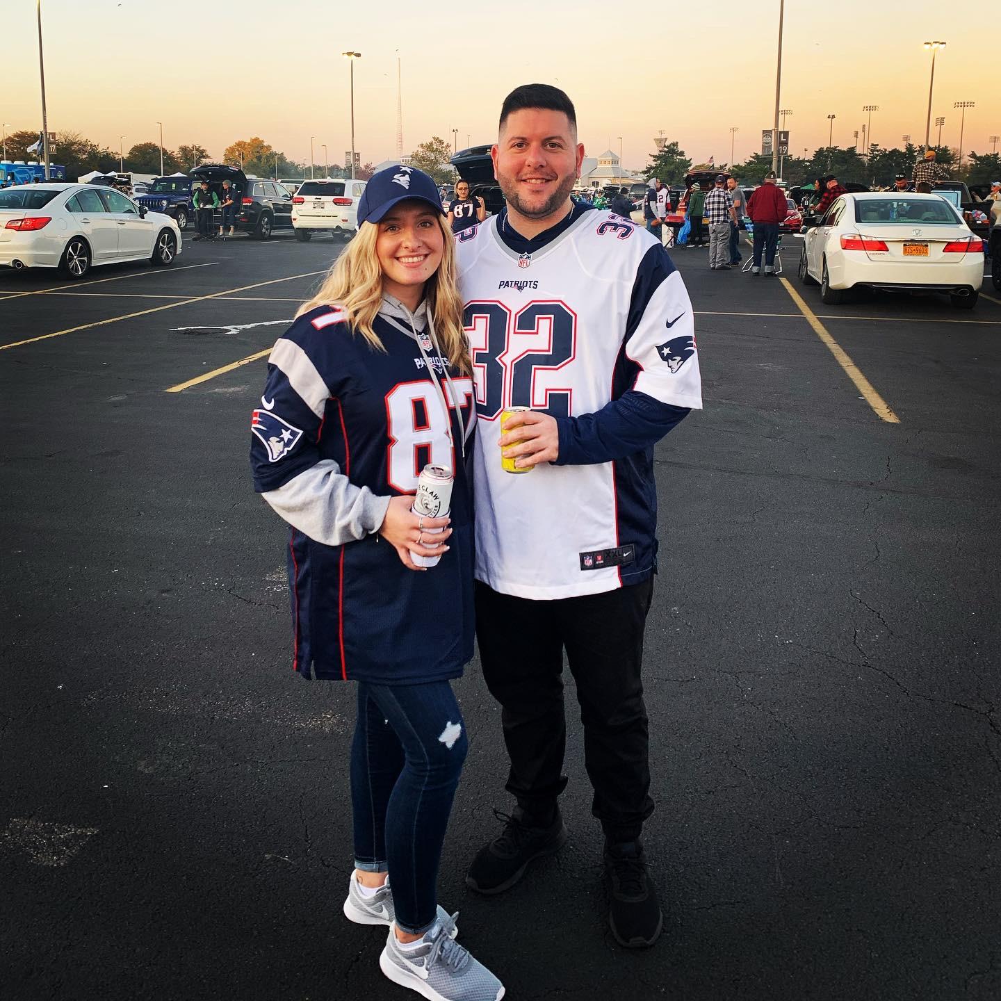 Our first patriots game together