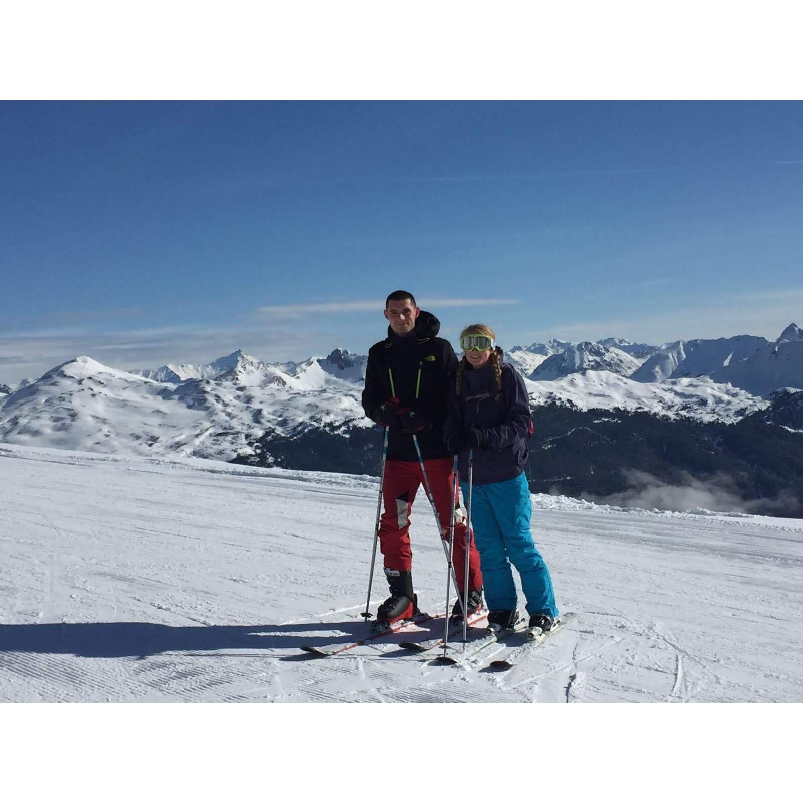 Skiing!