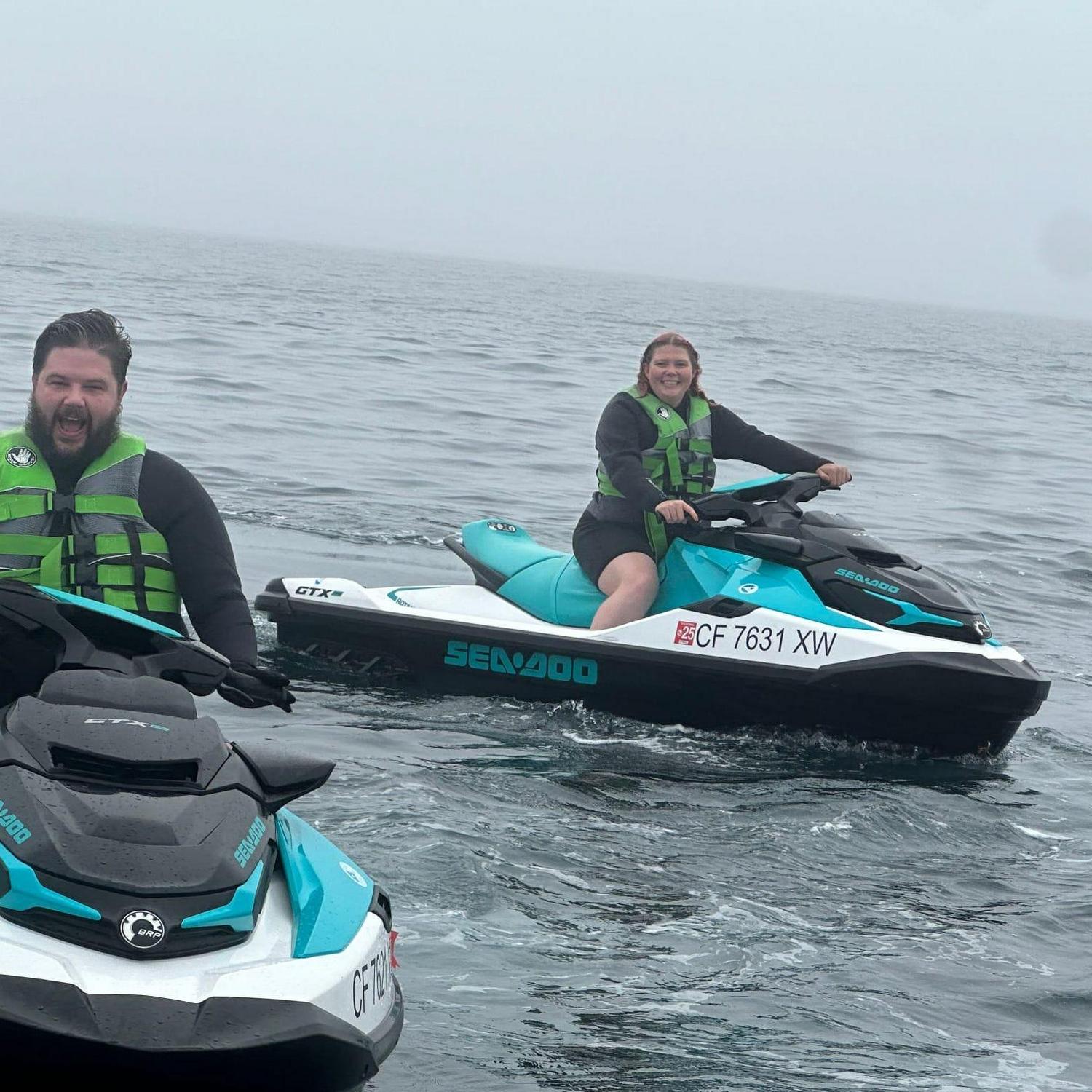 Took Jet skis from Long beach to Catalina Island