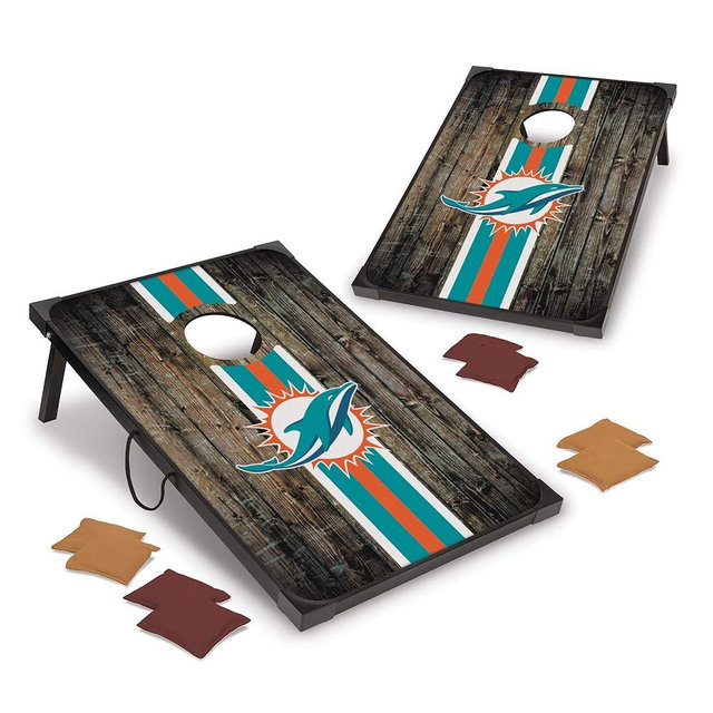 Wild Sports NFL 2' x 3' MDF Deluxe Cornhole Set - with Corners and Aprons