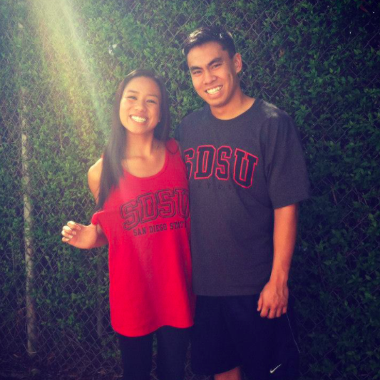 college nicole + jed.